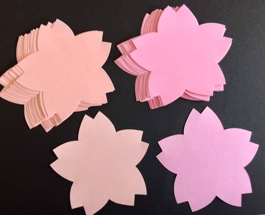 折り紙 桜の壁面飾り さくら 卒園 卒業