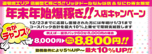 大阪 難波 梅田 日本橋の風俗｜店舗型ヘルス・箱ヘルならリッチドール＆品格グループ