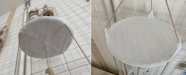 １００均グッズで手作りベビーメリー☆: 初めての妊娠だけど貧乏すぎるちょめころの日記