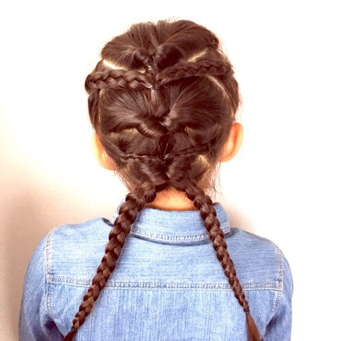 簡単&崩れにくい3歳娘のヘアアレンジ