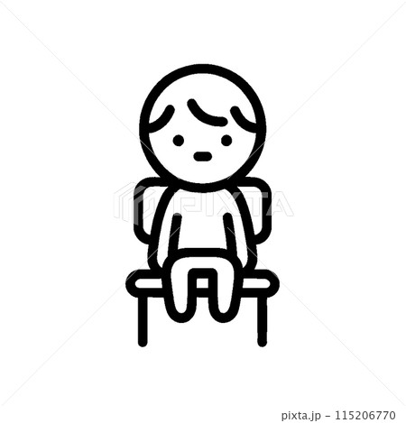 シンプルな人物のポーズシリーズ 「走る 」のイラスト素材188396116- イメージマート