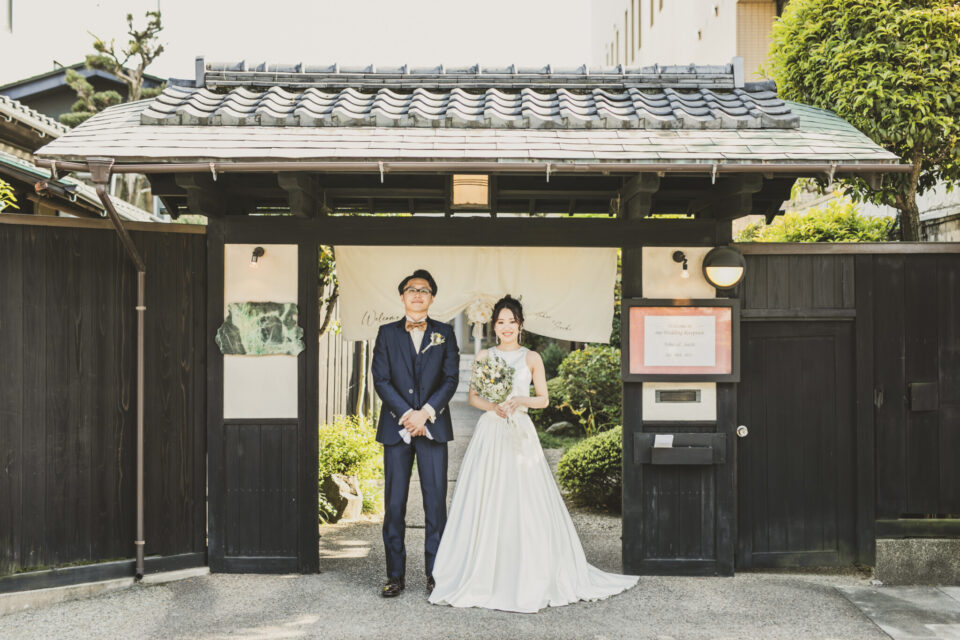 市政資料館にてフォトウェディングをされたお客様のご紹介♡お知らせ＆ブログウェディングドレス 名古屋 SOPHIA ソフィア 色打掛 白無垢カラードレス タキシード レンタルドレス 貸衣装 結婚