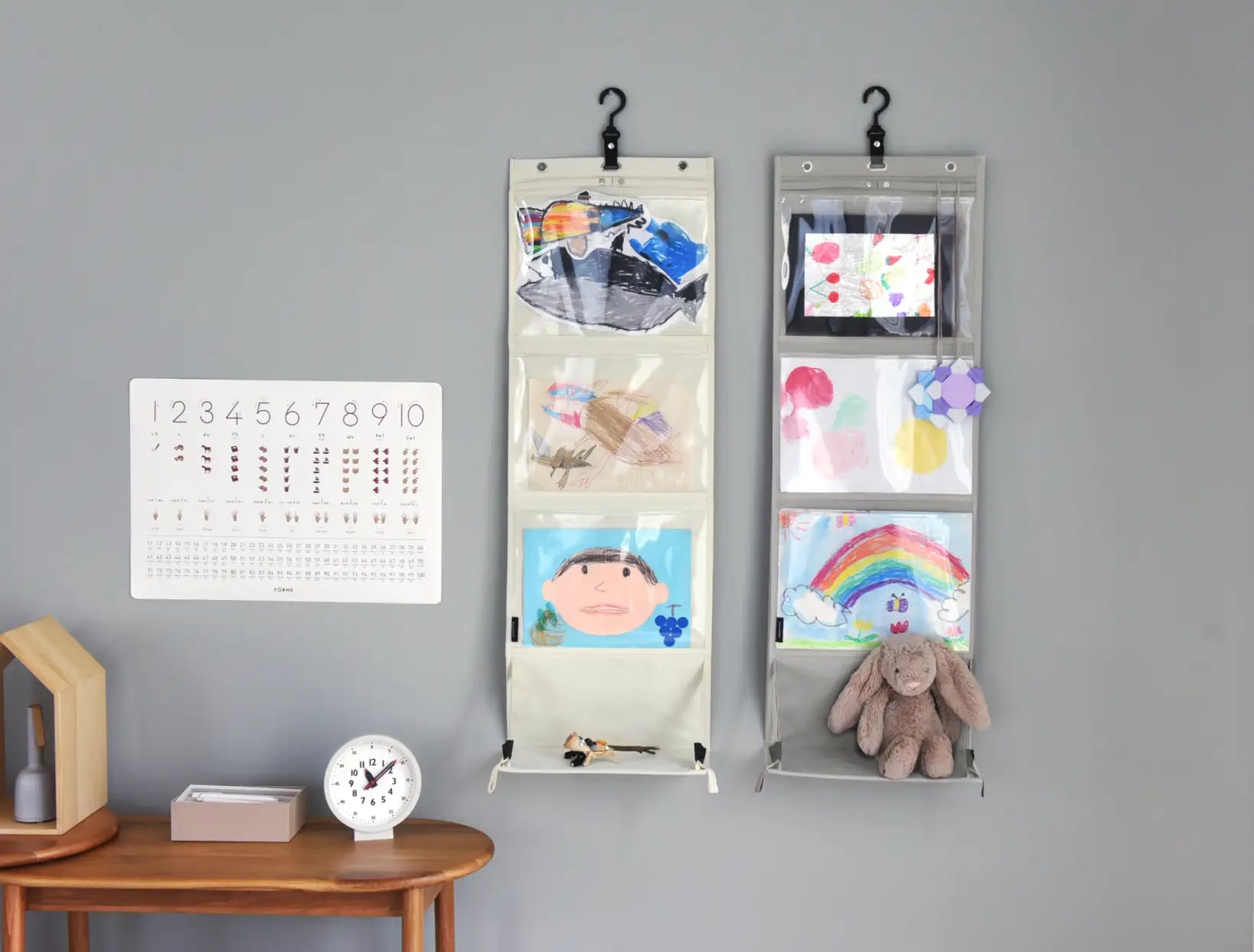 ぷちすぎるDIY 子供の絵をおしゃれに飾る！ただの手形もアートワーク風に仕上げるコツ - やおよろずのよろずごと