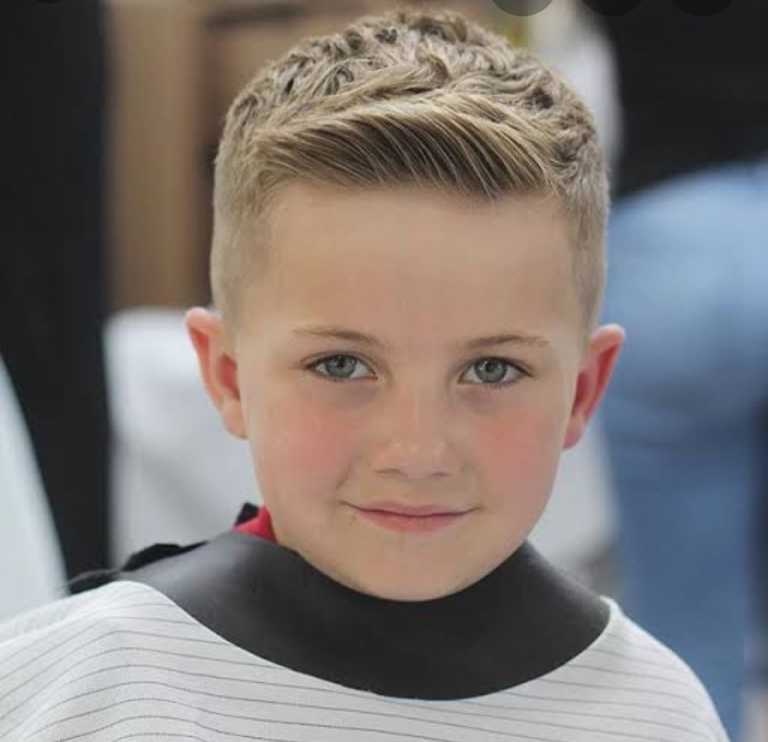 ツーブロック センター分け 子供TikTok