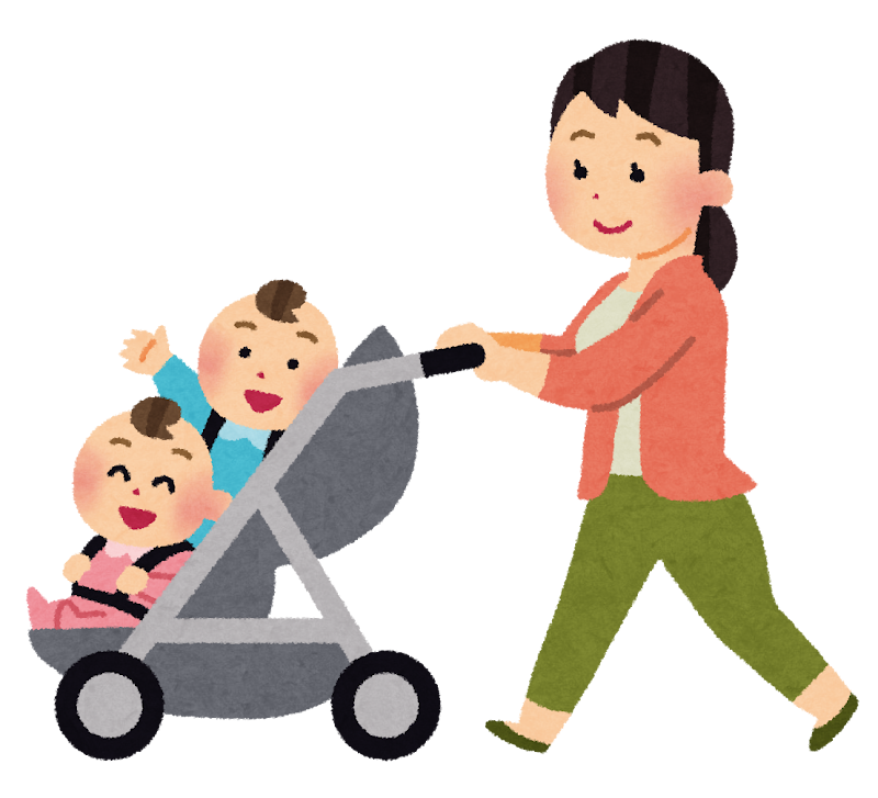 ベビーカーのイラスト 6カット- イラストくん