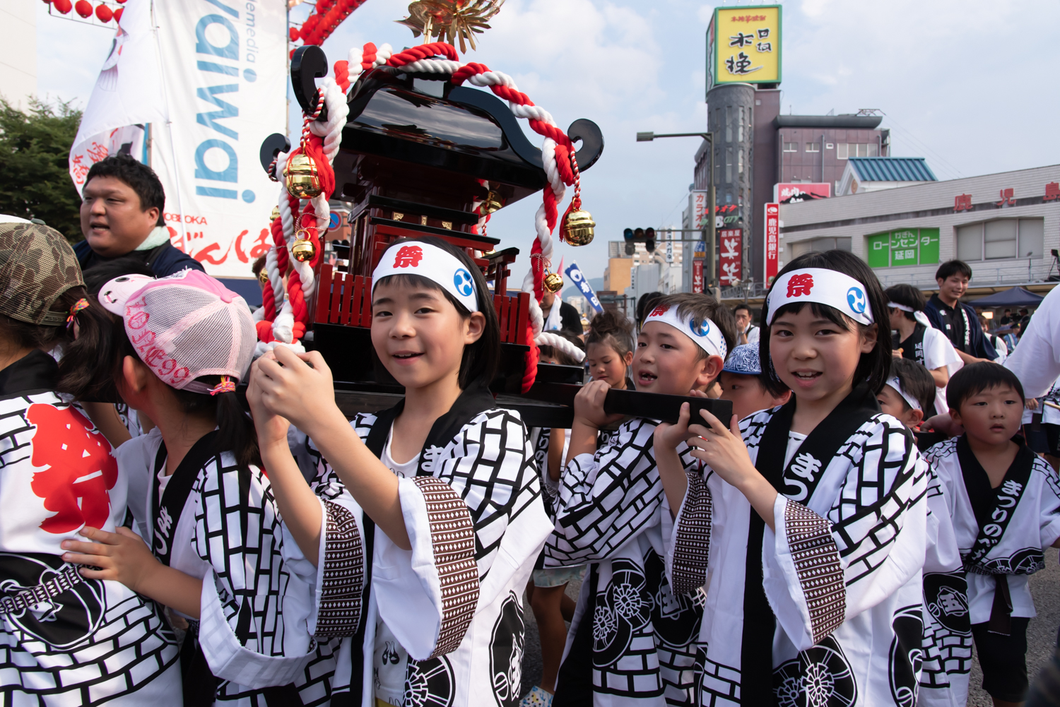 元神明宮・神幸祭子ども神輿担ぎ手・山車曳き手募集三田一丁目町会