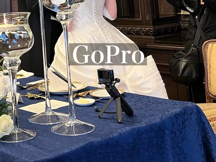 新郎目線 結婚式で胸元にGoProを付ける方法をご紹介！定点よりおすすめフロントの人の雑多メモ