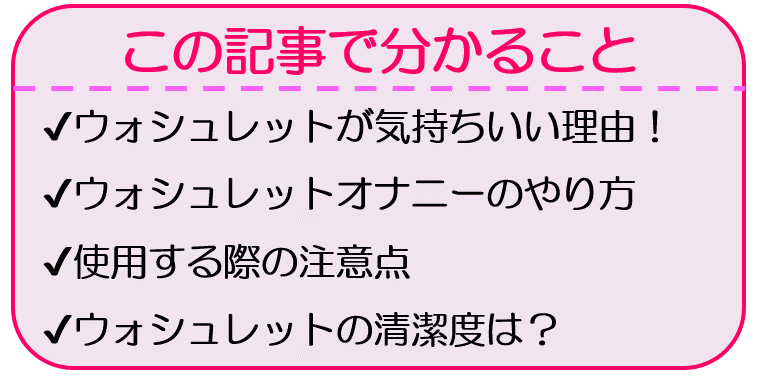 安心して使っていいの？ウォシュレット浣腸について調査してみた☆ | ドライオーガズム研究部