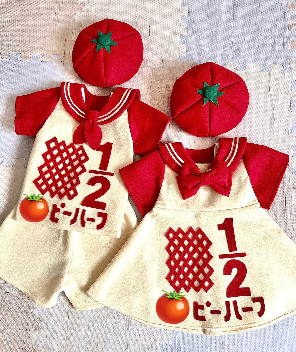 先日ハーフバースデーを迎えたので やりたかった○○ピーハーフ🤍 か、か、かわいすぎる🥺🤍🤍 母は不器用なので衣装は作ってもらいました🙌✨あっという間に半年。🥺 毎日幸せをありがとう❣️ ・ハーフバースデーハーフバースデーフォト月齢フォトキューピー