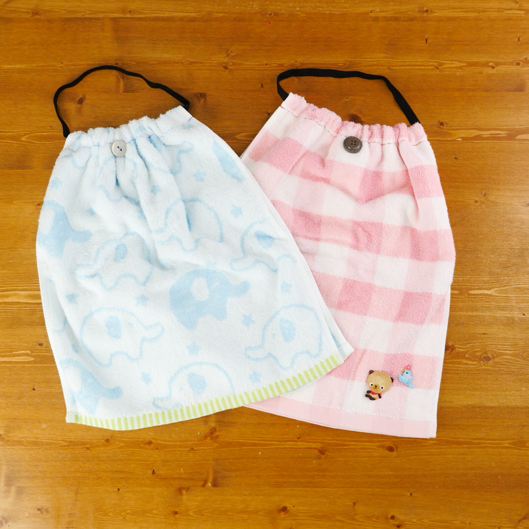 直線縫いだけで作るおりこうタオル