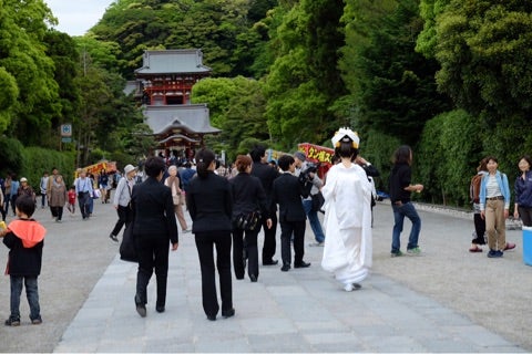 鶴岡八幡宮での結婚式にお呼ばれされて。 - Toho Shonan エスプレッソ