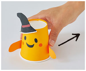 ハロウィンを楽しむびっくり玩具！袋おばけと紙コップかぼちゃ - teniteo テニテオ