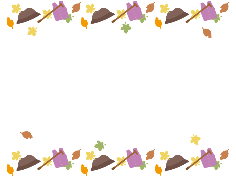 敬老の日フレームセットイラスト