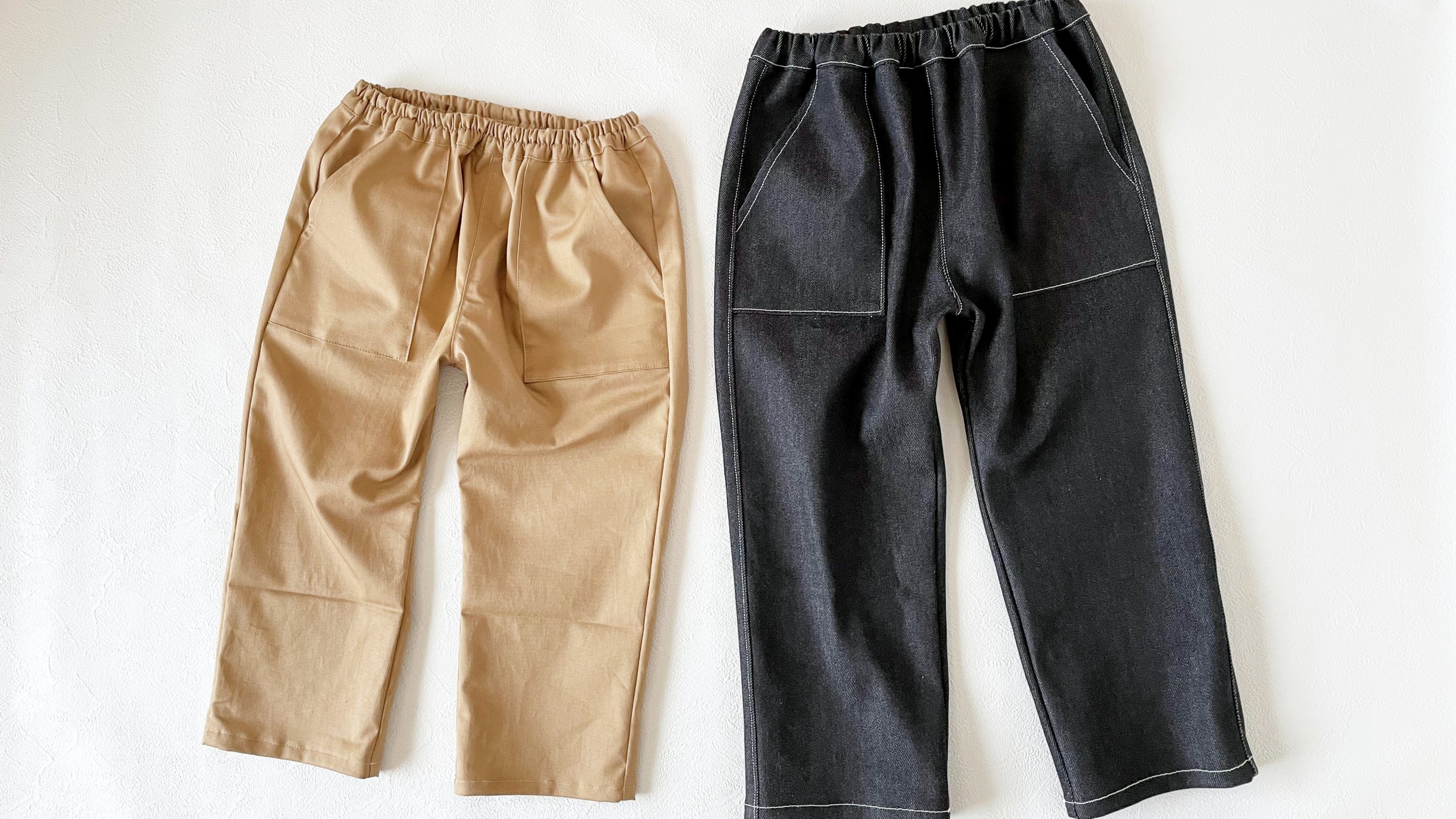 子供服 ニットパンツの無料型紙と作り方ヘルカハンドメイド