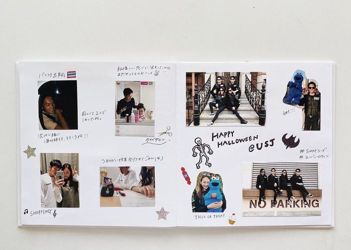 1年記念に彼氏に手作りアルバムをプレゼント