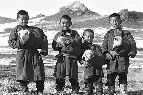 モンゴルの子供 - 自然日誌 たかつき