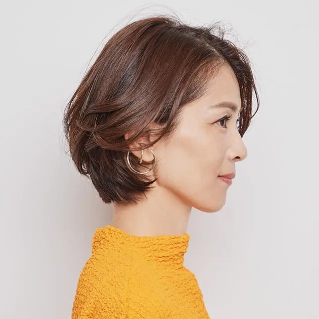 50代に似合うショートボブって？若見えも似合わせも参考ヘアで解説ホットペッパービューティーマガジン