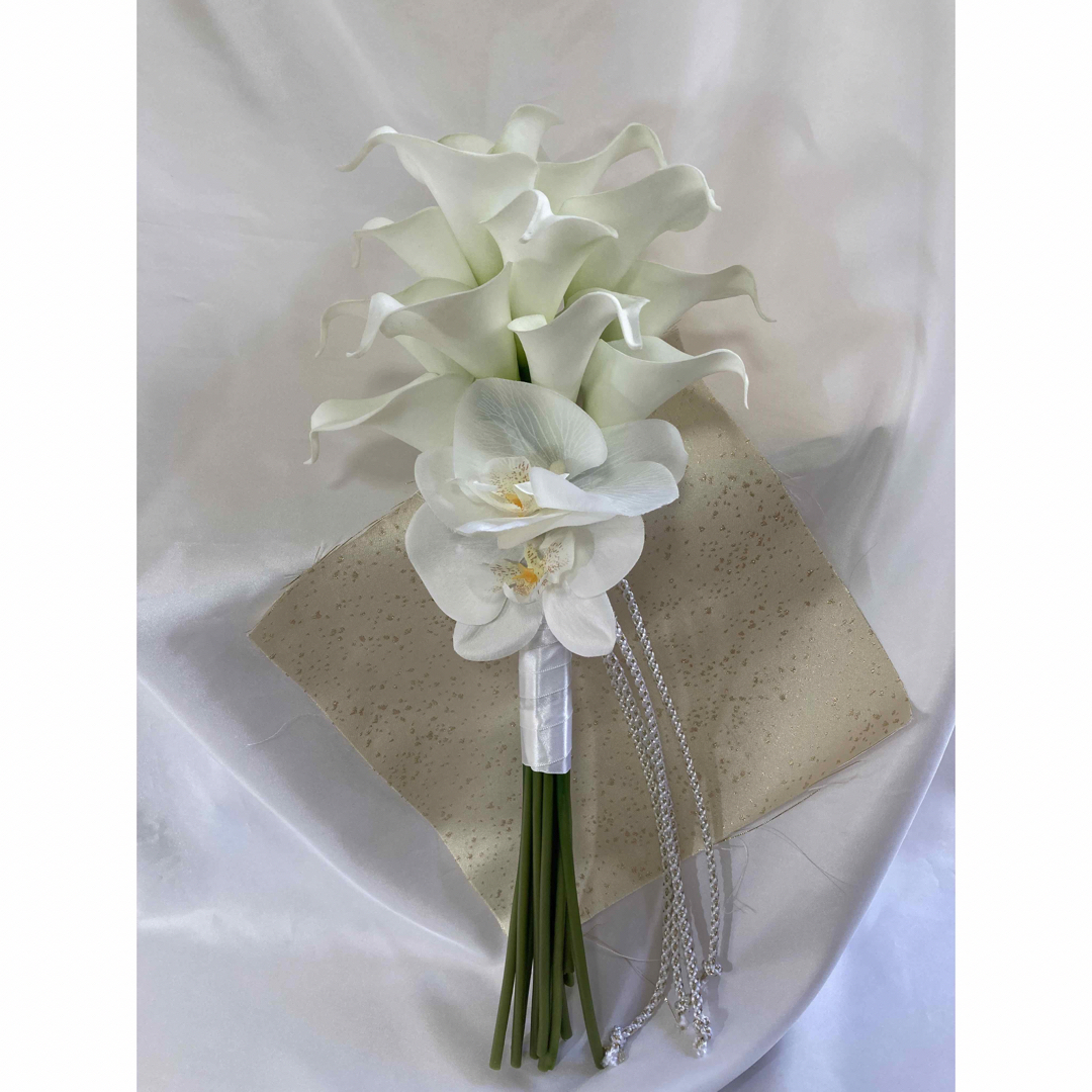 和装ブーケ 結婚式・前撮りの白無垢・色打掛に使える