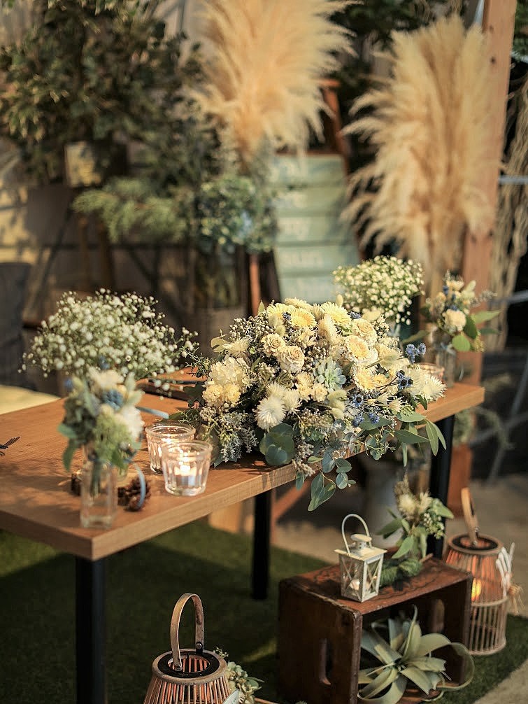 披露宴会場装飾全国対応のバルーン装飾ならORYZAE