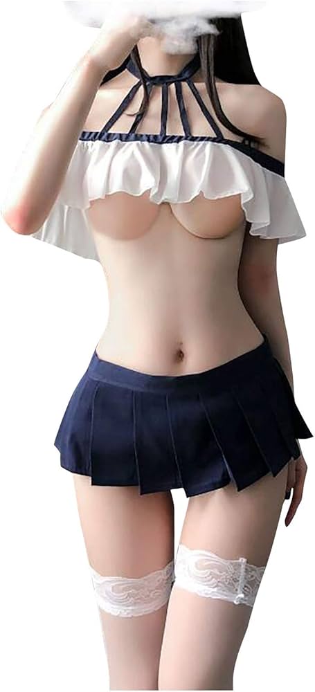 コスプレ男ウケ100点 超セクシーJKコスプレ 超豪華４点セット エロカワイイ制服衣装