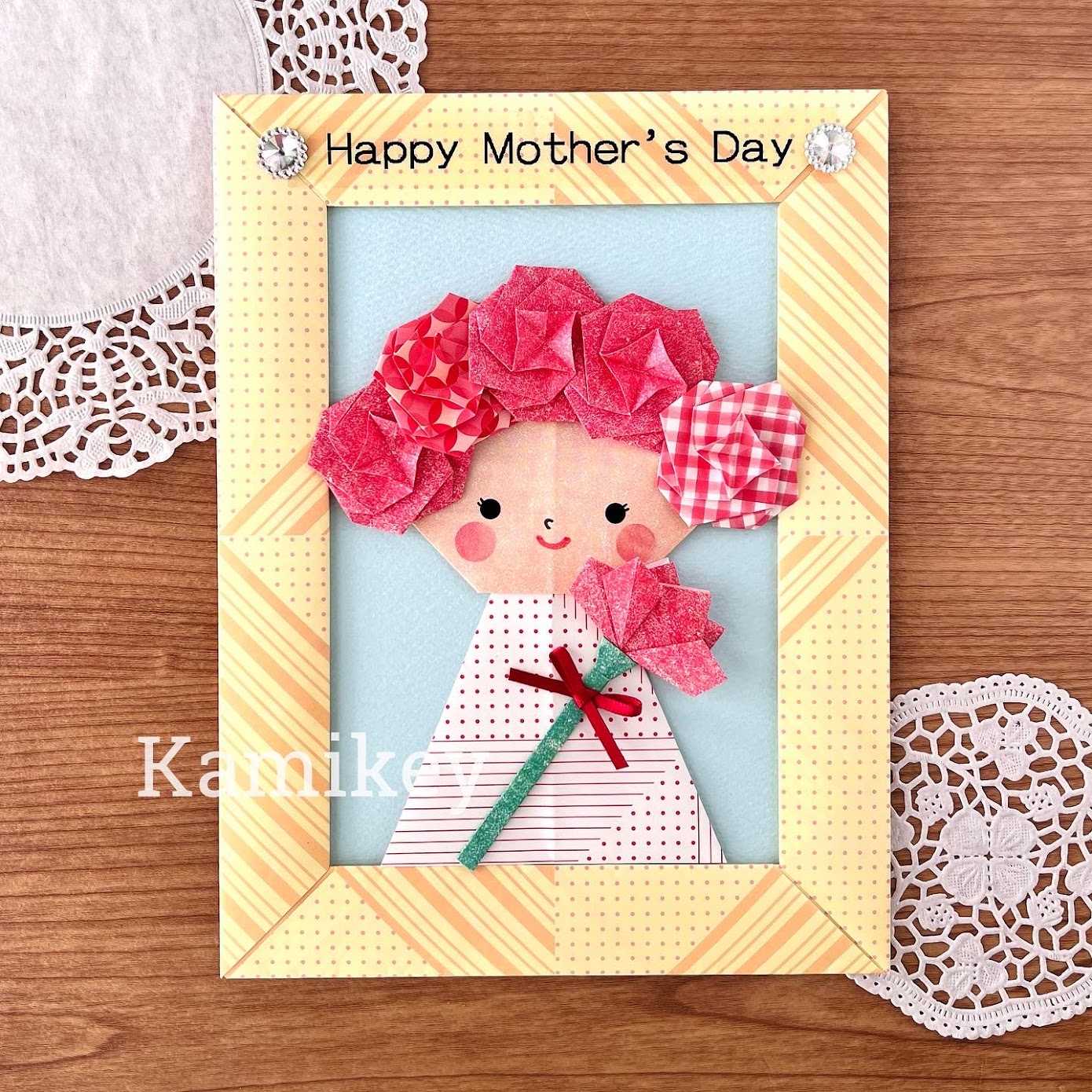 母の日.meおしゃれで簡単！折り紙で作る母の日メッセージカード 作り方もご紹介