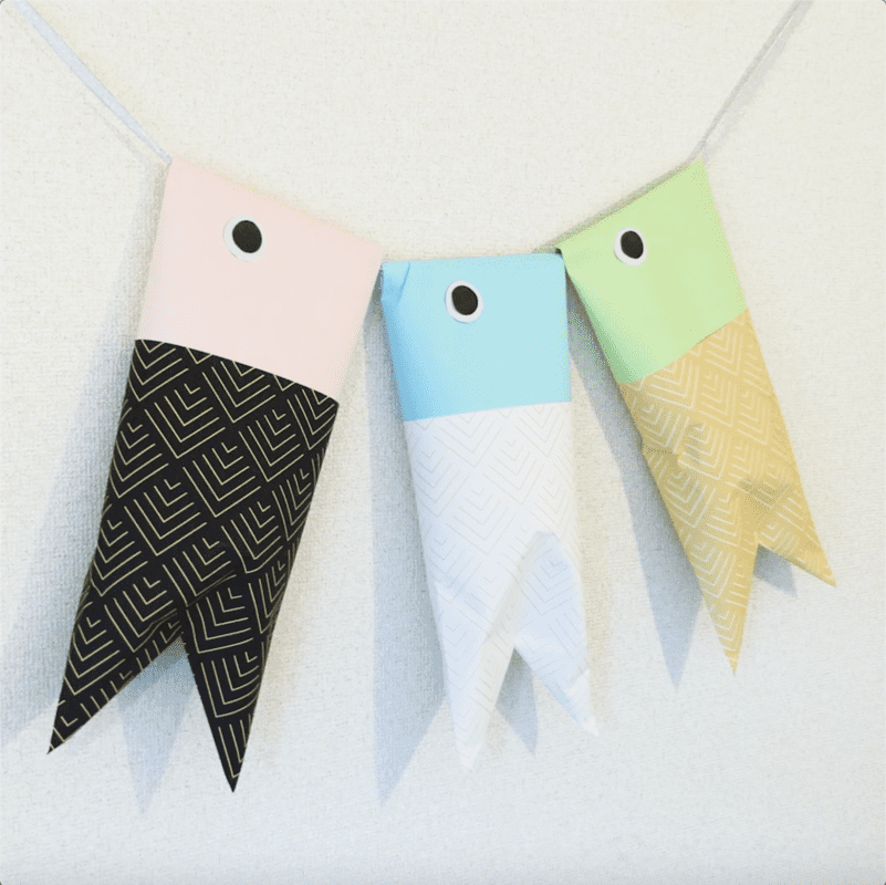 紙で作るこいのぼり 壁面飾り 2種 音声解説あり How to make KOINOBORI wall decoration made ofpaper 2 types