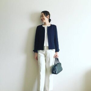 入学式のママコーデはジャケットなしでも大丈夫？卒業式・卒園式でも着まわせるセレモニーコーデ通販のベルメゾンネット