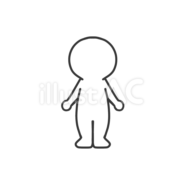 人 簡単イラスト無料イラスト・フリー素材なら「イラストAC」