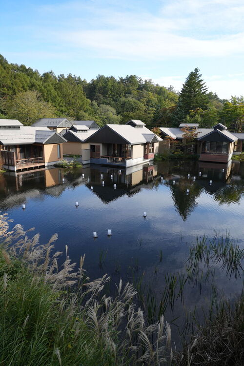 星のや軽井沢にペット同伴で行ってきました