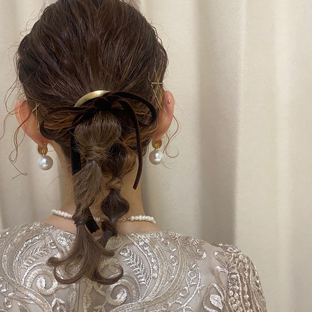 結婚式のお呼ばれヘアセット保存版 長さ別簡単アレンジ術&メンズのヘアセットも！Beauty Journey 美容の情報 資生堂