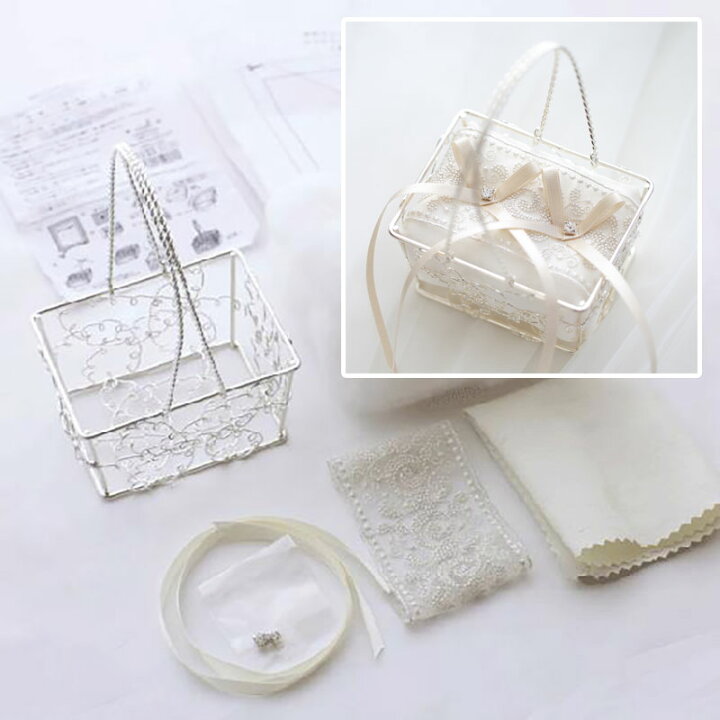 ガラスケースのリングピローにキュン♡ピア花－PIAHANA－