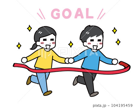 手を繋いで走る子ども 白黒 イラスト - No: 2485544無料イラスト・フリー素材なら「イラストAC」