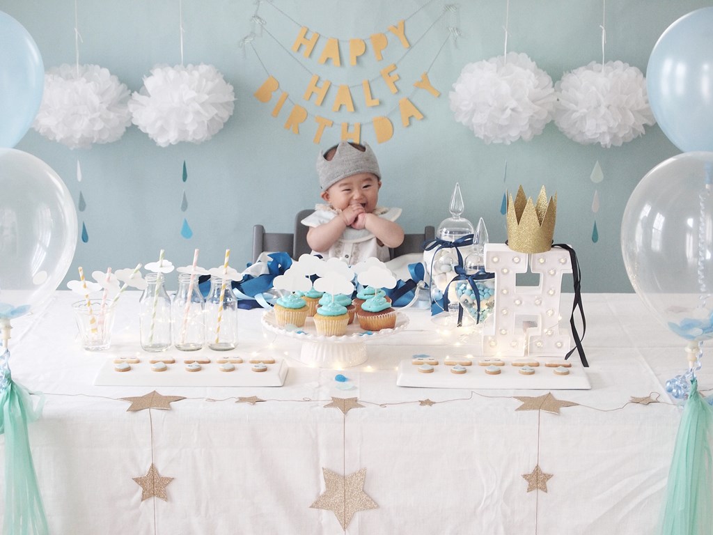 ナチュラルな手形足形ポスター green 命名書