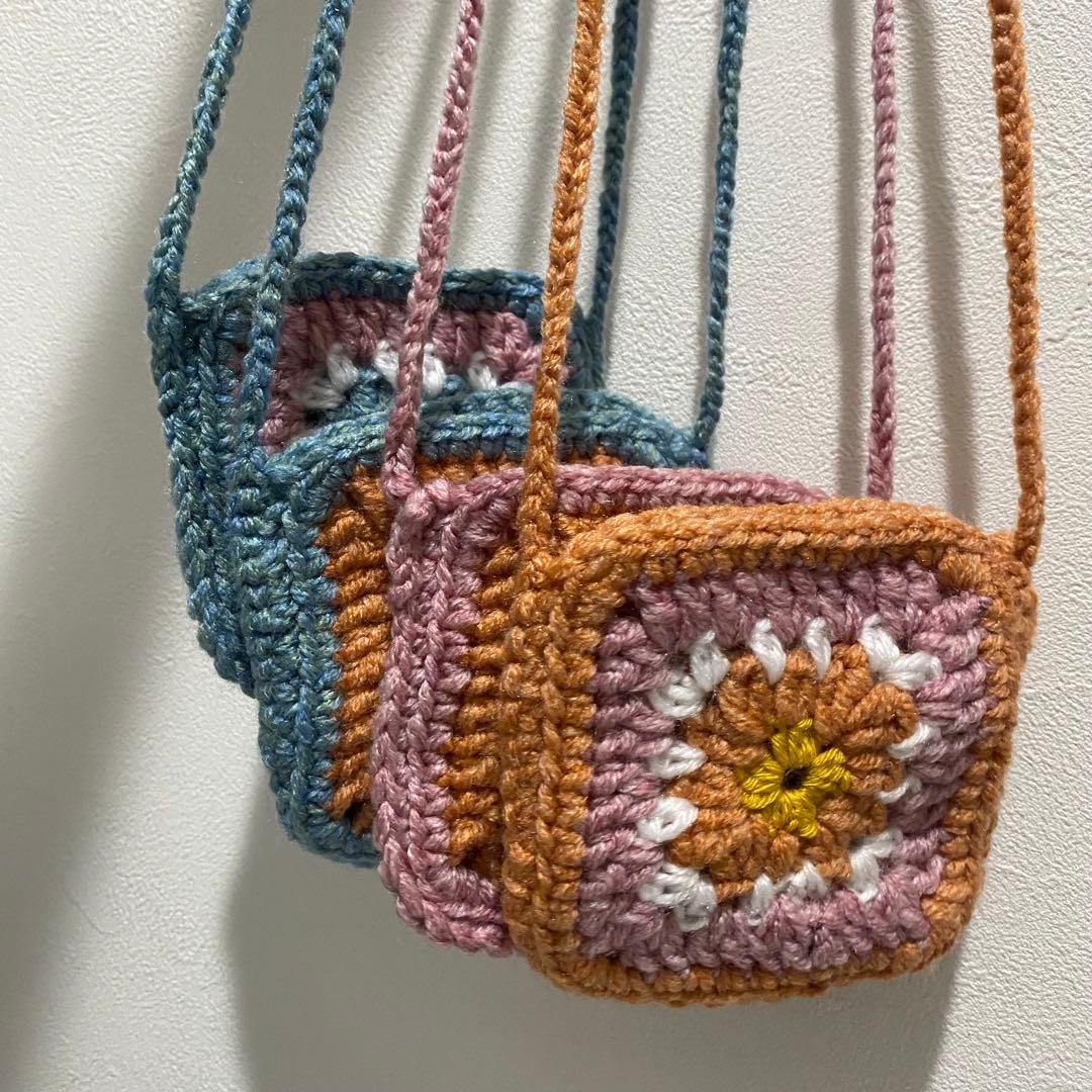 初心者さん必見！細編みだけでお子様に編みたい動物ポシェットの編み方 本体