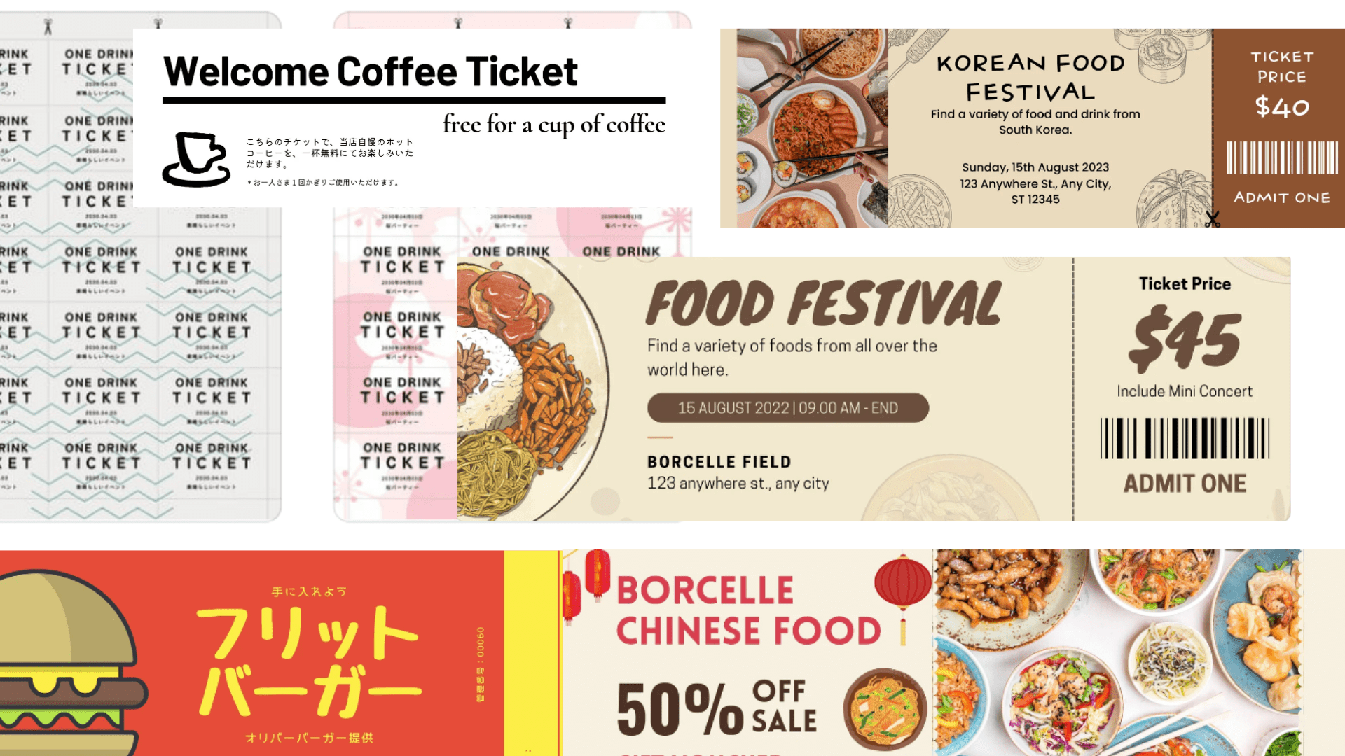 JP-FR1N インクジェット用フリーカード チケットオリジナルチケット作りに最適。両面印刷可能です。サンワサプライ株式会社