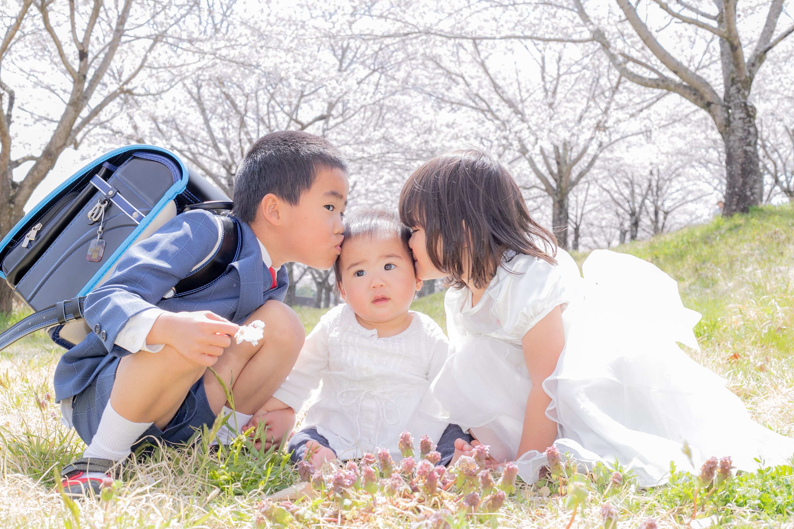 新入学のランドセル姿の写真撮影のご依頼は福岡 福津市のヤスタカ写真事務所