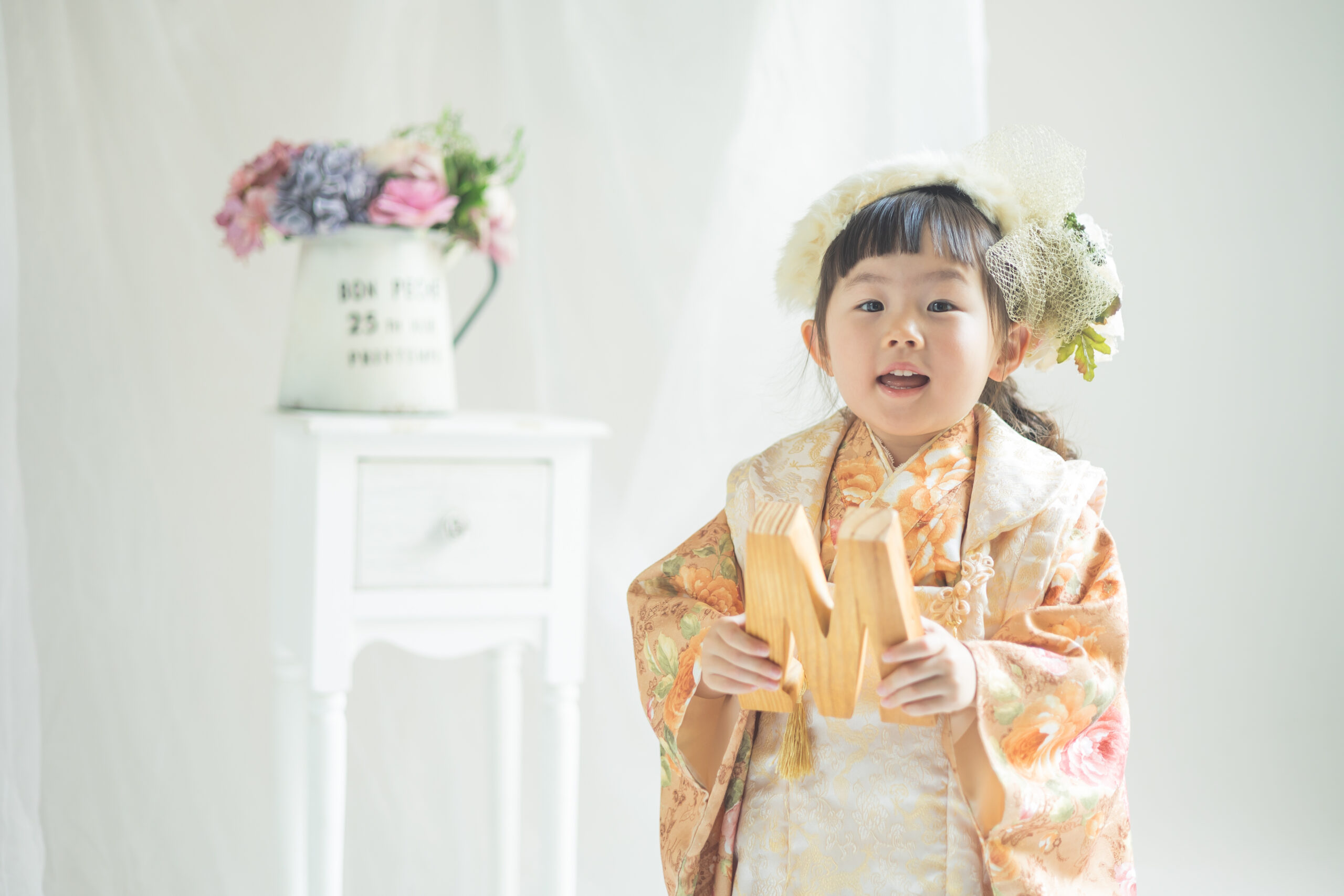 3歳の七五三はツインテールがおすすめ！かわいさが引き立つアレンジ方法こども写真館スタジオアリス写真スタジオ・フォトスタジオ