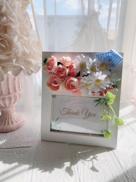 しあわせ家族 色紙写真後入れメッセージタイプ プレゼント