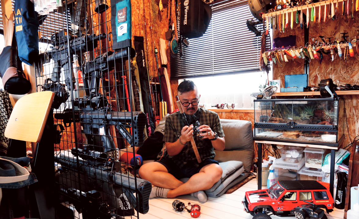 趣味部屋 一畳で趣味部屋！ 極省スペースでも趣味部屋は作れる！もち家 け ガレージ