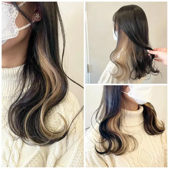 2025年秋 インナーカラーの髪型・ヘアアレンジ人気順5ページ目ホットペッパービューティー ヘアスタイル