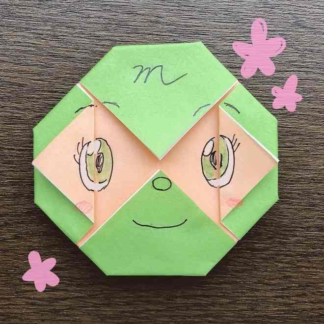 100均DIY 折り紙で作る！簡単アンパンマンメダル🏅 Anpanman medal – なこきっず折り紙モンスタ