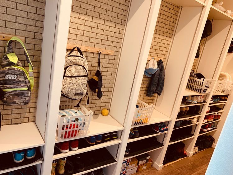 注文住宅 玄関に便利な個人ロッカーを作る方法nosuの家