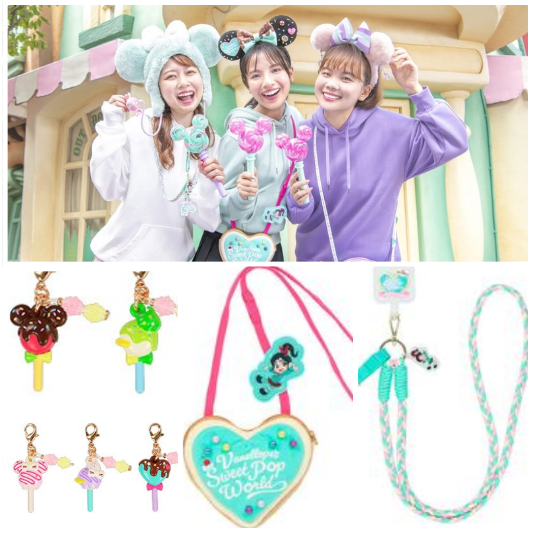 ディズニーパルパルーザ カチューシャ スティック 超スウィートな新作！パルパル第3弾 アパレルもポッピンスティックも！明日発売のヴァネロペグッズ！高校生Dヲタ Ꭰ-ᎮꭵꭹꭴのDisney にっき！！✎ܚ