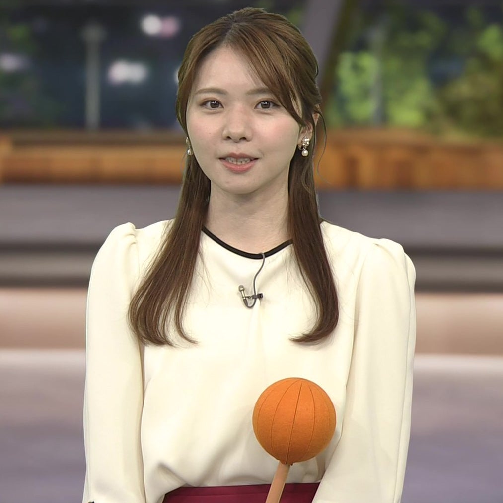 晴山紋音 ニュース7 20240207もちふわCM動画研究所