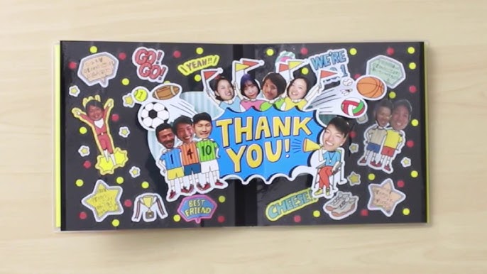 サッカー部の先輩へ！寂しい卒業も、カミングアウトで笑い飛ばそう！ 手作りアルバムアルバムキッチン