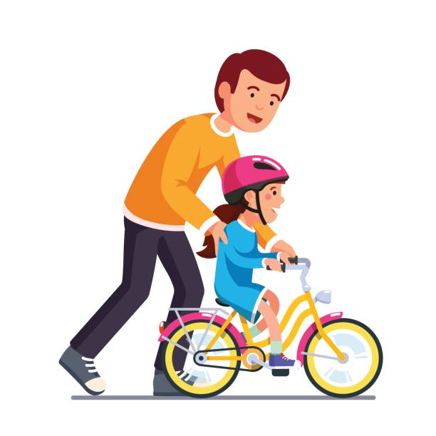 人気の♪ 子供の自転車 ペダルなし ランニングバイク 黄色 イラスト商用フリー 無料 のイラスト素材なら「イラストマンション」