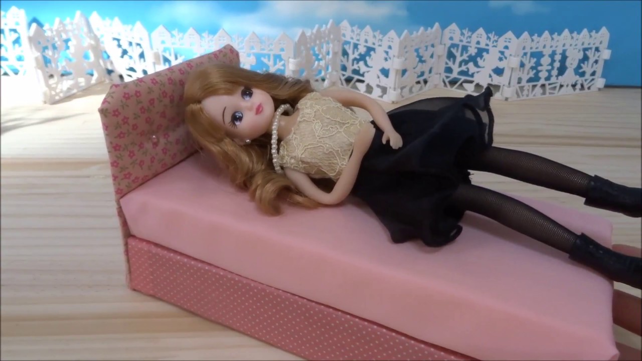 100均DIY♪ 簡単！メルちゃんの二段ベットの作り方 ダイソーのまな板とすのこで作れちゃう手作りお人形用ベッド♪ポポちゃん、リカちゃんなど、その他のお人形にも♪雪見日和