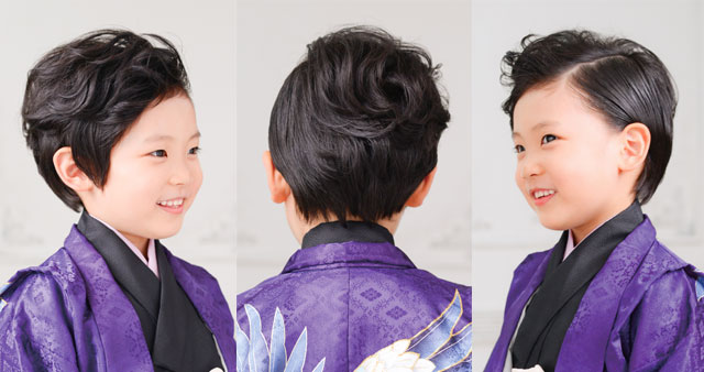 七五三 5歳 ヘアセット 男の子 キッズヘア 茨城 水戸 大工町：L093952687ハナココ 水戸店 hana Coco のヘアスタイル ホットペッパービューティ