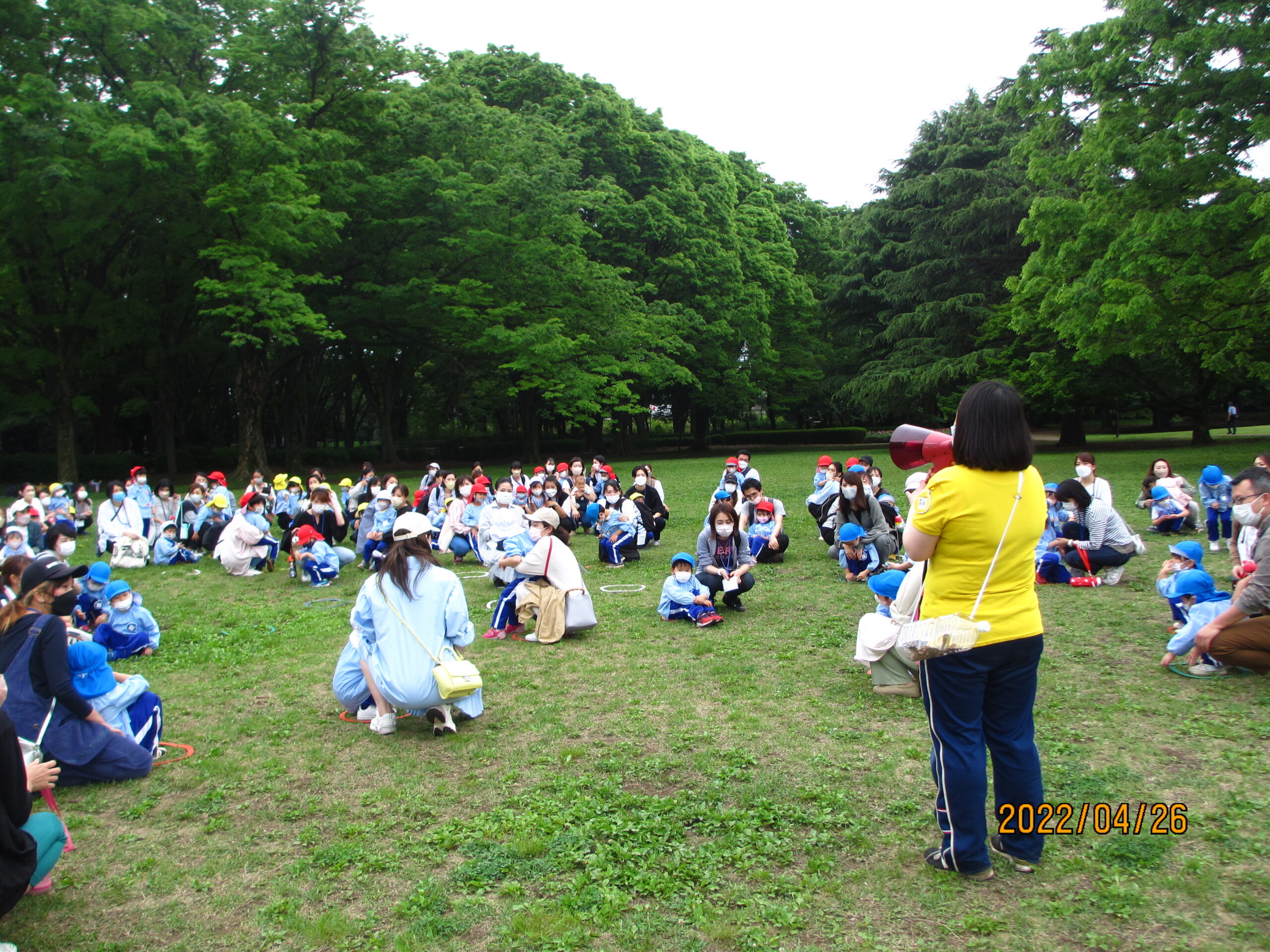 年中組の親子遠足が行われました♬幼稚部だより鎌倉女子大学 幼稚部