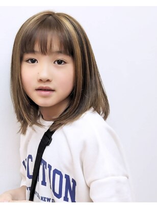 オススメ順 キッズ カール セミロングの髪型・ヘアスタイル楽天ビューティ